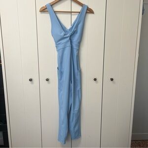 🩱Fabletics Sky Blue Jumpsuit